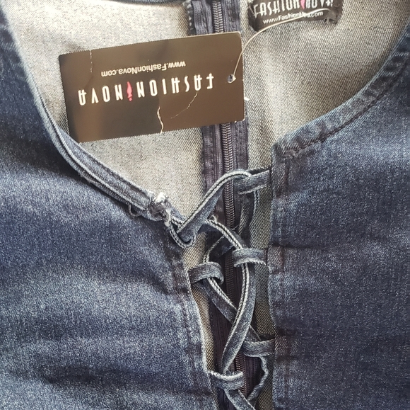 Denim Jumpsuit - Picture 5 of 5